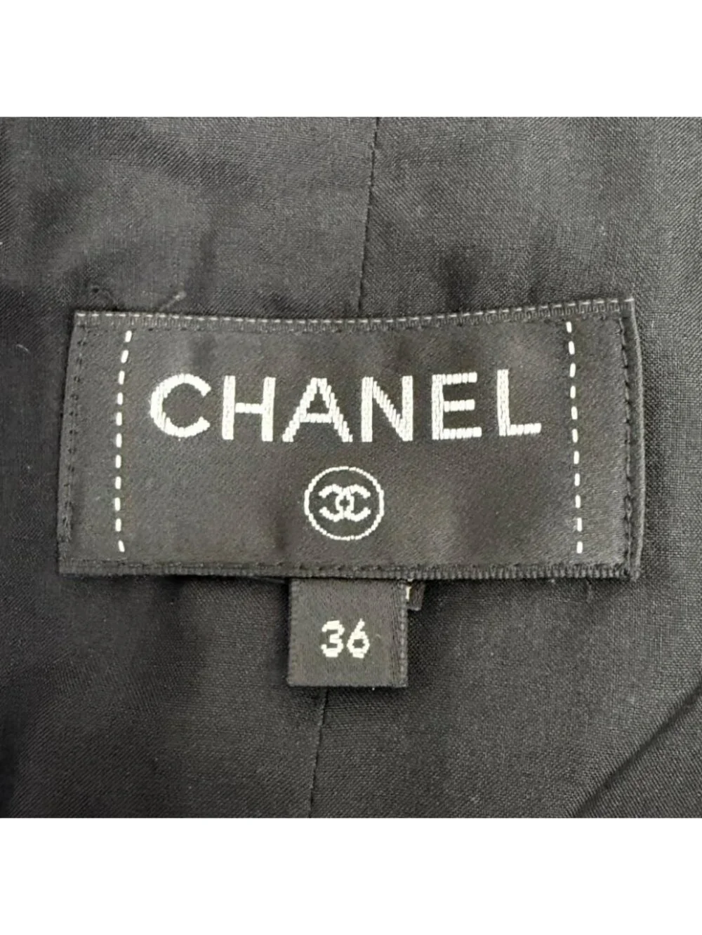 Chanel 22B Wool CC Logo Lion Button Tweed Wrap Skirt Black Pink 36